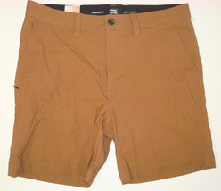 New Mens Prana Shorts 35 x 7 Short NWT Performance Casual Alameda Brown ... - £75.48 GBP