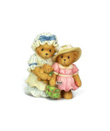 Enesco Cherished Teddies Charissa &amp; Ashylynn Every Journey Begins With O... - $14.84