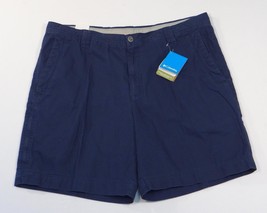 Columbia Navy Blue Ultimate ROC Shorts 100% Cotton Men&#39;s NWT - $69.99