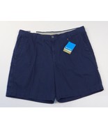 Columbia Navy Blue Ultimate ROC Shorts 100% Cotton Men&#39;s NWT - £56.08 GBP
