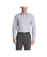 Calvin Klein Dress Shirt Men&#39;s 18 34/35 Navy Regular-Fit Steel+ Non Iron... - $612.43 MXN