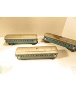 LIONEL TRAINS POST-WAR TINPLATE 2430/(2) 2431 BLUE PSNGR SET-  FAIR -S31CC - $118.60 CAD