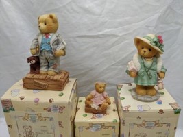 Lot Of (3) Cherished Teddies Beary Political Figures Family - $53.45