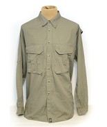Pacific Trail Vent Green Long Sleeve Button Down 3XDry Shirt Men - Size 2XL - £14.02 GBP