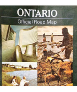 1969 Ontario Province Official Road Map Canada 2 Sided Vintage Canada DO... - $29.99