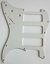 Guitar Pickguard for Fender Stratocaster Strat P90 3 Pickup Style,3 Ply White - £12.66 GBP