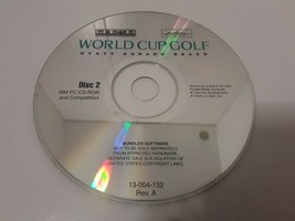 U.S. Gold World Cup Golf Hyatt Dorado Beach Disc 2 Only PC Video Game DISC ONLY - £1.18 GBP