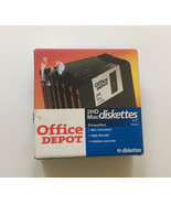 2HD mac diskettes mac formatted office depot brand 10 diskettes 3.5&quot;  - $363.54 MXN