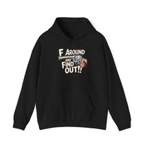 F Around and Find Out Hoodie Retro Gun Graphic Hooded Sweatshirt - $45.00
