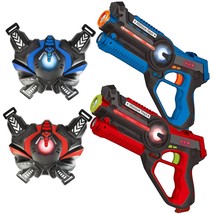 Laser Tag Sets With Gun And Vest Battle Game Laser Tag Guns For Kids Tee... - $50.99