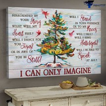 Cardinal Bird Pine Surrounded By Your Glory What Will My Heart Feel Will... - £12.56 GBP