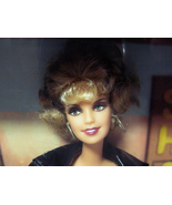 Barbie as SANDY in GREASE Olivia Newton John Doll Black Leather 2003 - £56.63 GBP