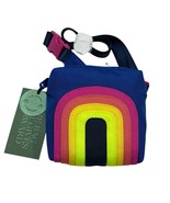State Bags Lorimer Kids Fanny Pack Polycanvas Blue Rainbow Waistpack Travel - $54.20 CAD