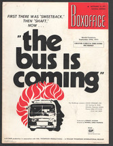 Boxoffice 9/13/1971-&quot;The Bus Is Coming&quot; cover-movie theater business-Central ... - £17.81 GBP