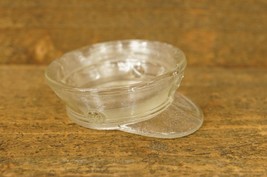 Vintage Tobacco US Military Clear Glass Insignia Cap Individual Ashtray - £8.76 GBP