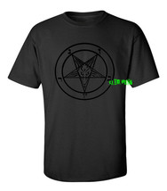 BAPHOMET PENTAGRAM T SHIRT (black on black) satan black metal music 666 ... - £13.61 GBP+