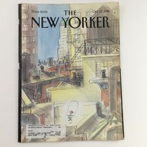 The New Yorker October 12 1998 Full Magazine Theme Cover by Jean-Jacques Sempé - £14.97 GBP