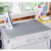 Quilted Magnetic Ironing Mat Iron Anywhere Portable Ironing Pad Ironing ... - £10.97 GBP