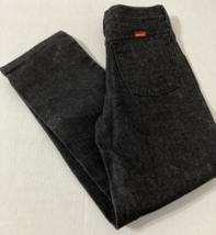 Boys vintage rustler black jeans unisex - $373.83 MXN