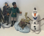 Frozen Lot of 7 Toys Ana Elsa Olaf Sven Disney T1 - $8.90