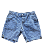 Gap Sexy Boyfriend Rolled Cuff Light Wash Shorts Button Fly Size 6 - $30.52 CAD