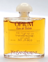Opium Eau De Toilette Mini Travel Bottle .26 Oz Yves St Laurent Splash - £14.15 GBP