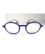 Ray-Ban RB 7087 3656 LightRay 46mm Round Blue Men&#39;s Women&#39;s Eyeglasses F... - $2,797.27 MXN
