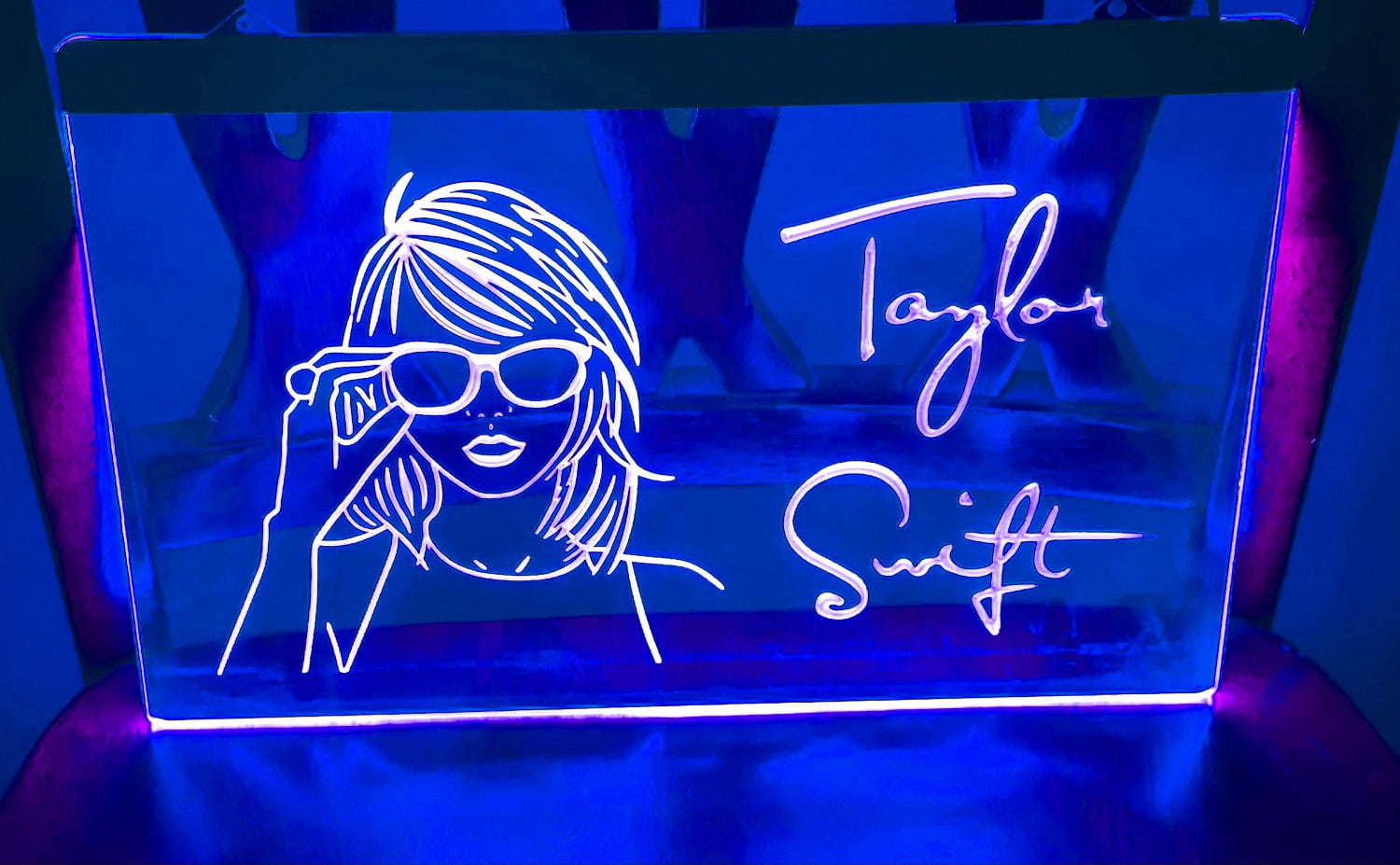 Taylor Swift LED Neon Sign Hang Wall Decor, Room, Lights Art Décor ...