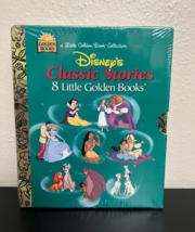 NEW Disney&#39;s 8 Classic Stories A Little Golden Book Collection Boxed Set - £63.30 GBP