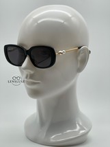 CHANEL CH5427-H Black Pearl Square Sunglasses Gray Lenses - New &amp; Authentic - $270.75