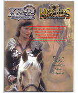 XENA Warrior Princess Xena &amp; Hercules Merchandise Catalog Season 5 Relea... - £25.96 GBP