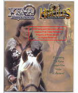 XENA Warrior Princess Xena &amp; Hercules Merchandise Catalog Season 5 Relea... - $45.12 CAD