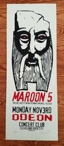Maroon 5 Poster Maroon5 with special guests Degraw &amp; Michael Tolcher Cle... - $1,651.93 MXN