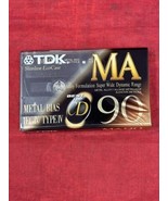 Type IV METAL VTG TDK MA 90 Audio Cassette Tape Factory Sealed  Japan IECIV - £23.19 GBP