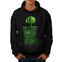Wellcoda Earth Tree Roots Nature Mens Hoodie,  Casual Hooded Sweatshirt - £25.95 GBP+