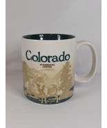 2012 Starbucks Colorado Coffee Mug Cup Collector Series 16oz 4” High - $10.99