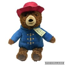 Kohl&#39;s Cares Paddington Bear Red Hat Stuffed Animal 15&quot; Plush Teddy Bear ©️ 2016 - £7.80 GBP