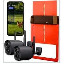 Smart All-in-One Chicken Kit Includes Automatic Door, (2) AI Coop Cams - $244.00