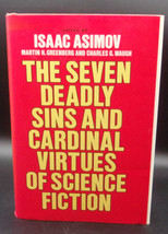 Asimov Seven Deadly Sins And Cardinal Virtues Of Science Fiction First Thus F/F - £18.08 GBP