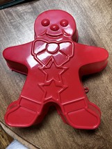 Gingerbread Man Mold -Holiday baking - Christmas Party -Plastic Jello Mold - $10.95 CAD