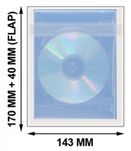 OPP Plastic Wrap Bag for Slim Blu-Ray Case 7mm Item image 2