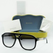 GUCCI GG1188S 002 Black/Grey Gradient 58-17-140 Sunglasses New Authentic - $235.09