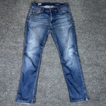 Mugsy Hamms Jeans Mens 31x29 Blue Stretch Straight Fit Denim Pants Casua... - $48.57