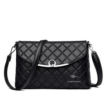 Summer Fashion  Plaid Crossbody Bags Women Messenger Bag Female Lock Cross Body  - £140.91 GBP