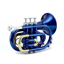 Sky Brand New Band Approved Blue Pocket Trumpet *END-OF-YEAR-SALE&quot; - £203.27 GBP