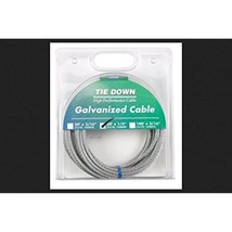 Tie Down 50090 Galvanized Cable (Swagged Loop and Thimble, 1/4 Inch, 50 ... - $57.99