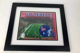 Ole Miss Rebels Licensed Framed &amp; Matted 8”x10” Celebration Photo Print Football - £21.13 GBP