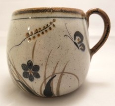 XOCHIQUETZAL Teresa Duran Mexico Stoneware Pottery  Butterfly Pitcher Cr... - $27.95