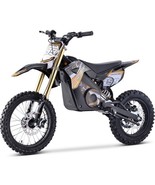 MotoTec Dirt Bike Lithium 1800W 48V Orange Pro Electric Bike UL 2272 Certified - $1,099.00