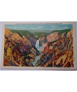Vintage Grand Canyon From Artist Point Yellowstone National Park Postmar... - £3.13 GBP